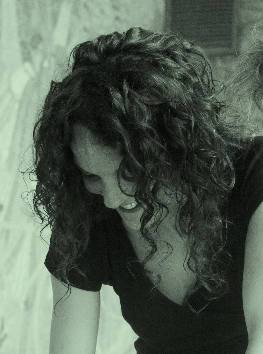 Gianna Bentivenga au travail dans son atelier © Gianna Bentivenga
