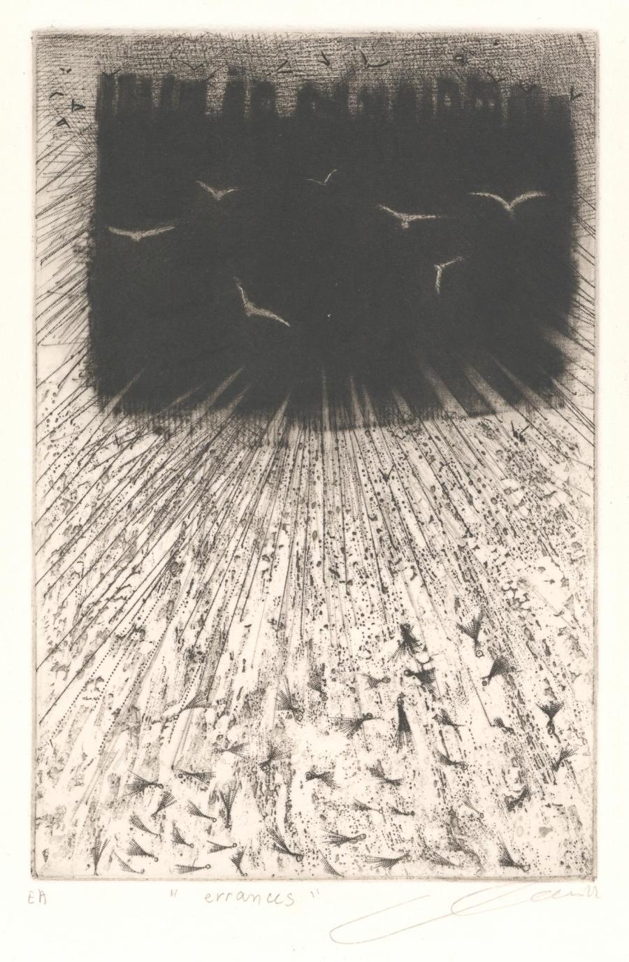 Claire Zahnd, « Errances », 2022