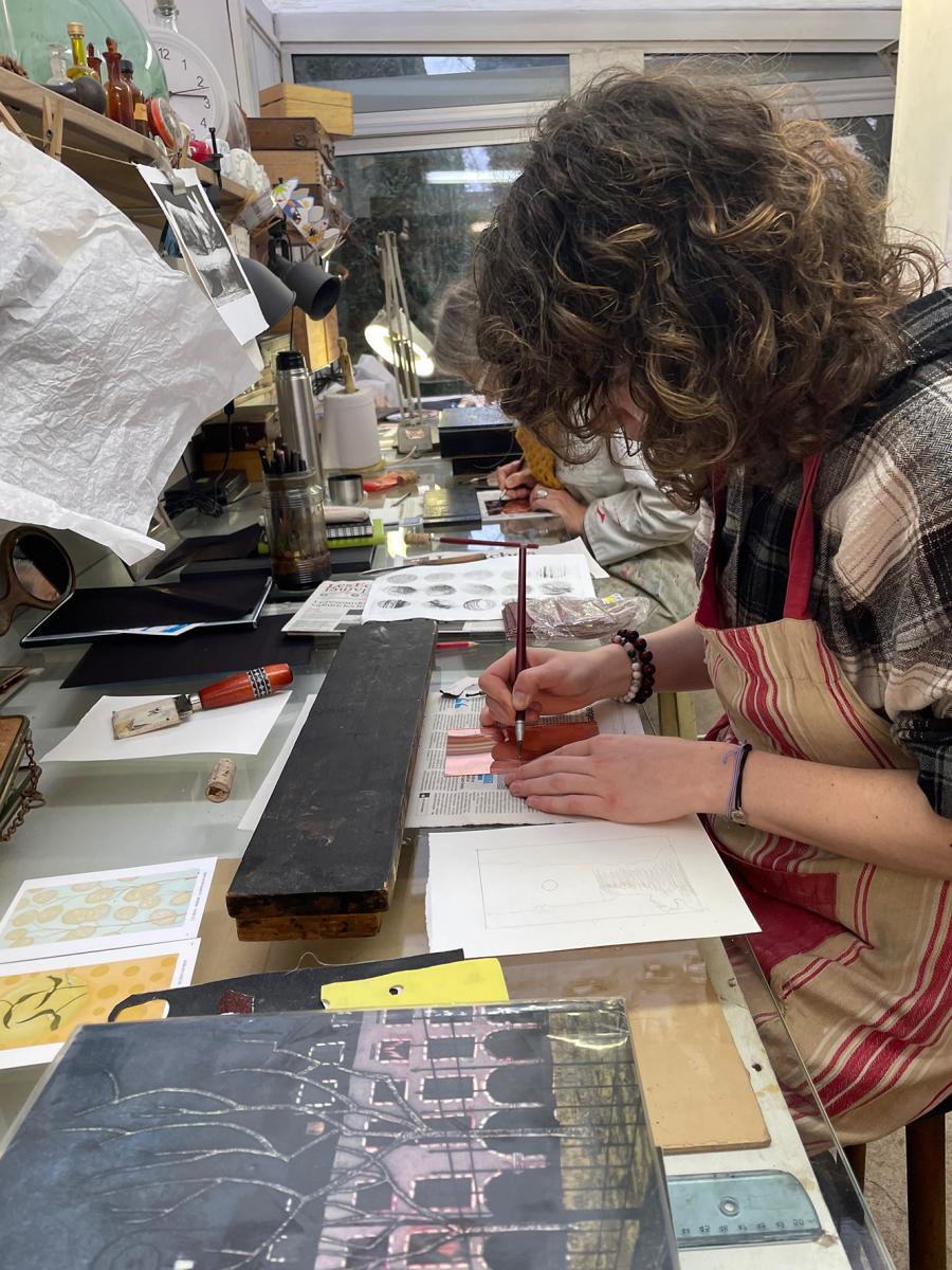 ateliers stage gravure