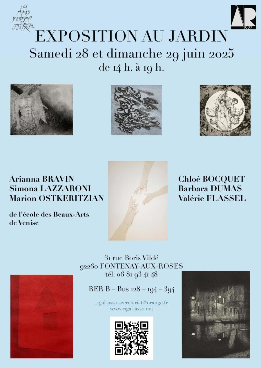 EXPOSITION AU JARDIN FONTENAY-AUX-ROSES
