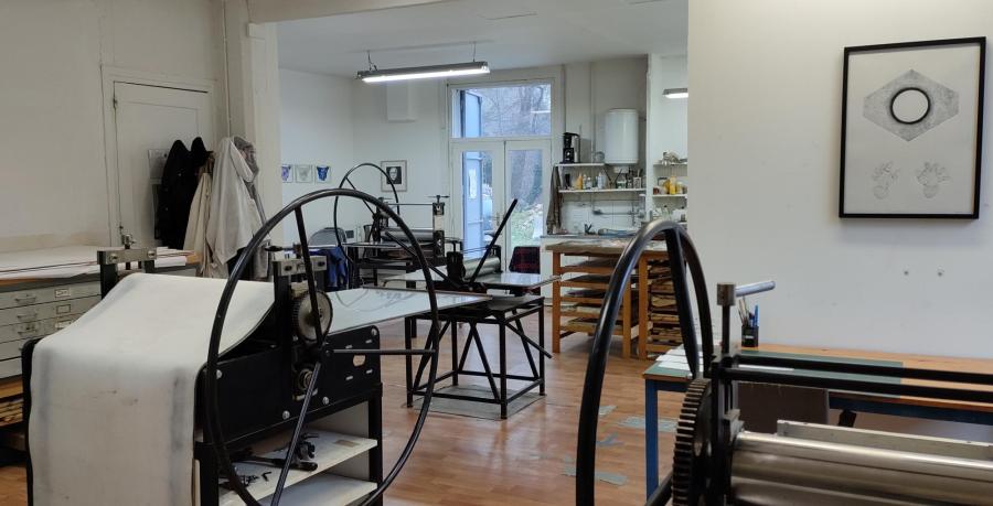 Atelier Alma Maison de l'estampe des Grands Moulins
