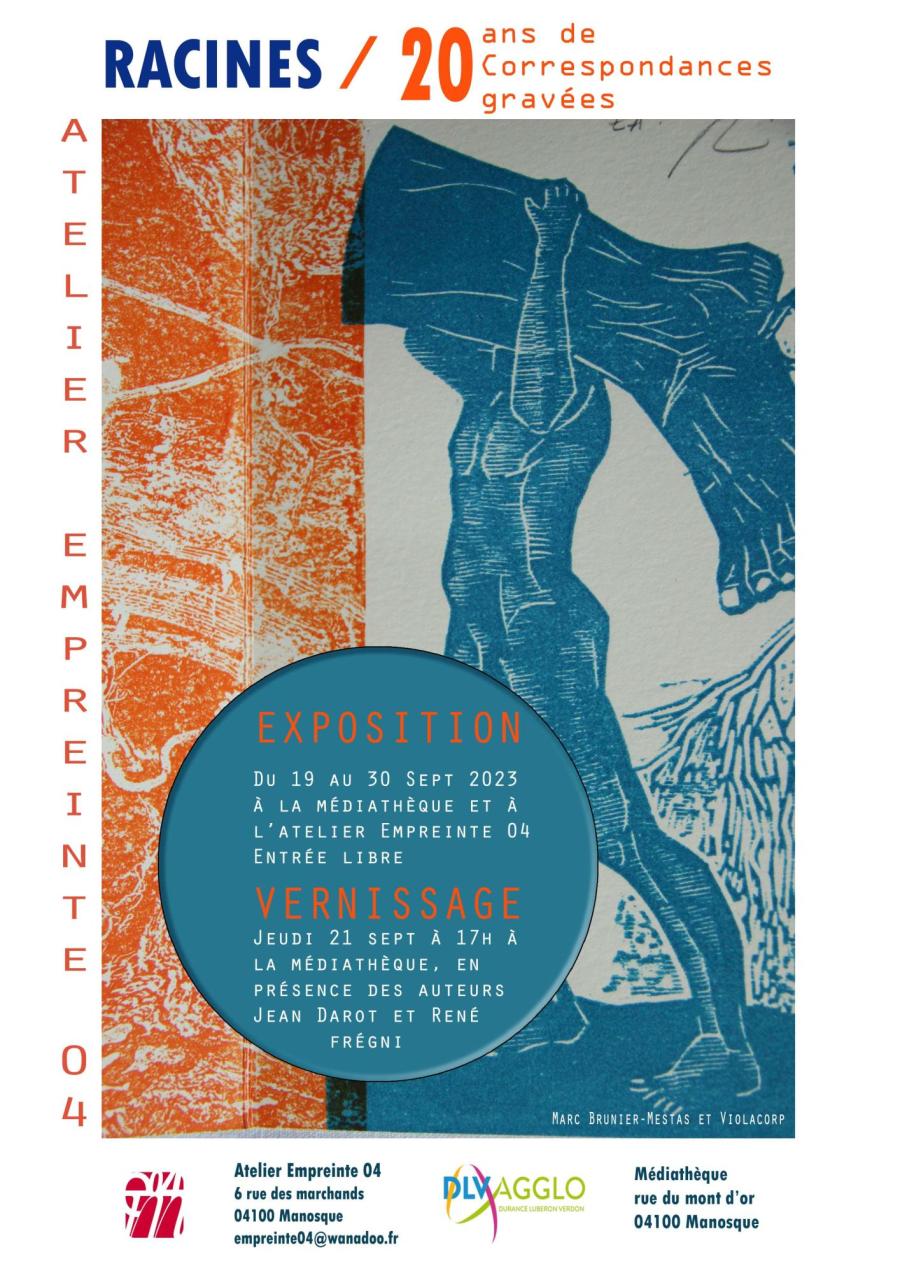 Exposition à Manosque Atelier Empreinte 04