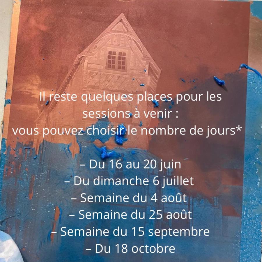 les prochaines sessions. 3 stagiares maxi