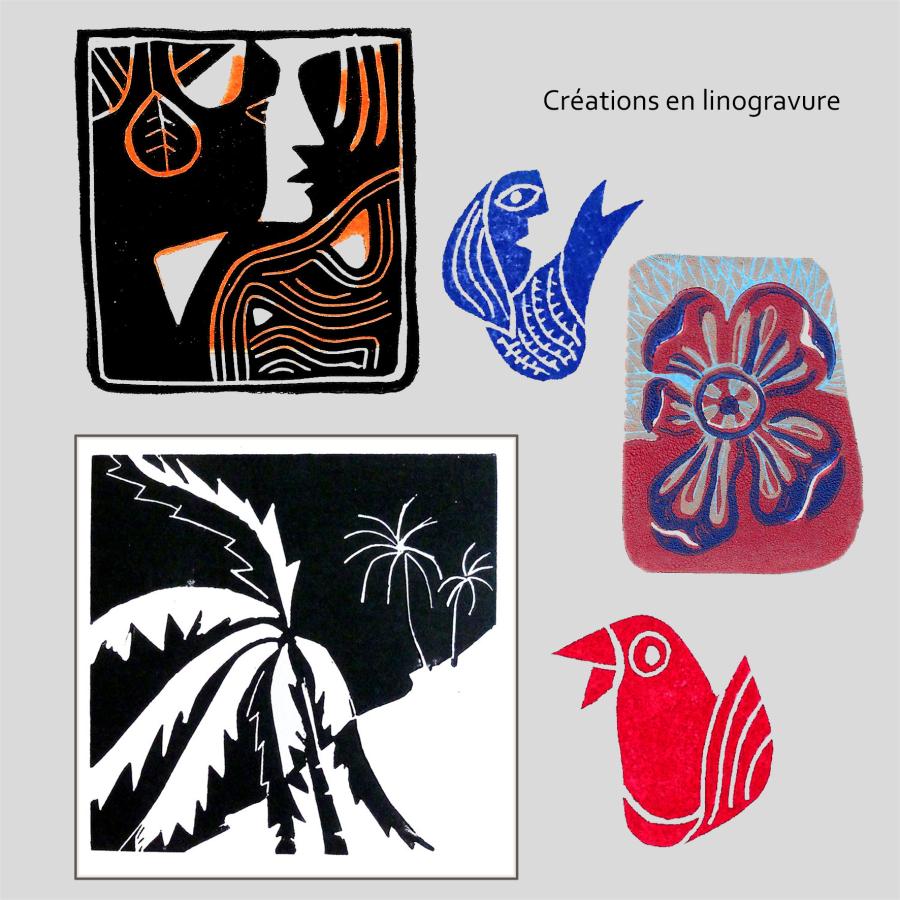 exemples linogravure 2025