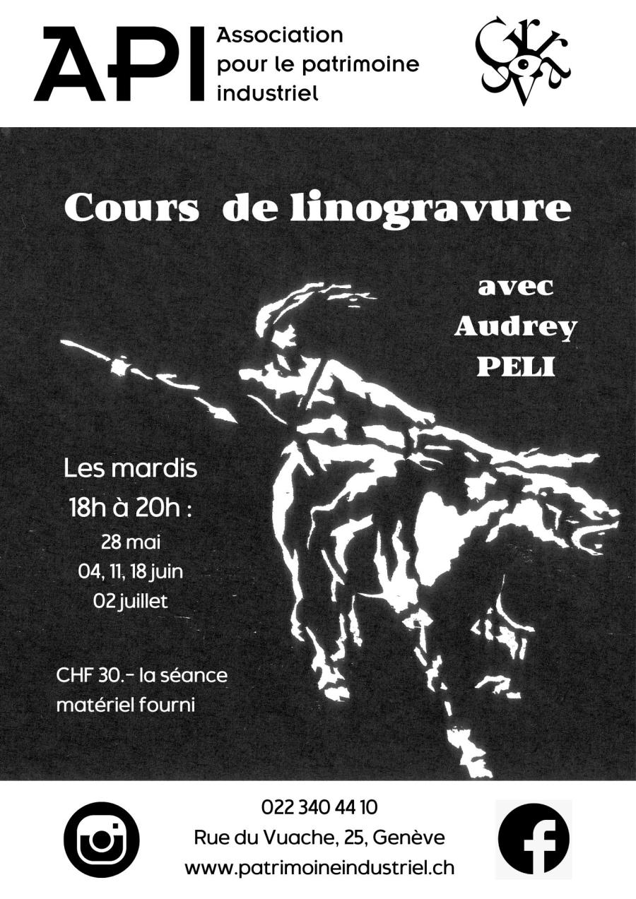 Cours de linogravure