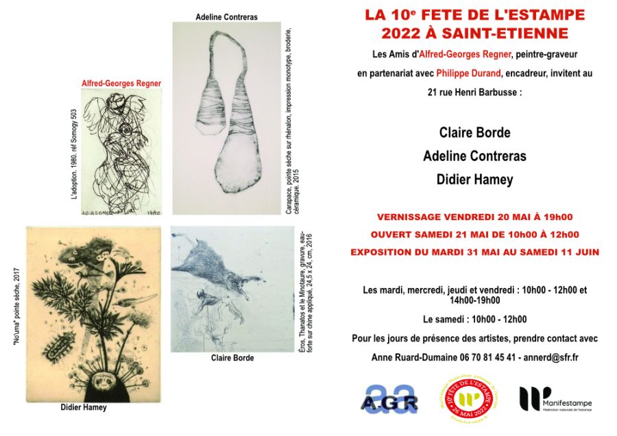 Flyer de l'exposition