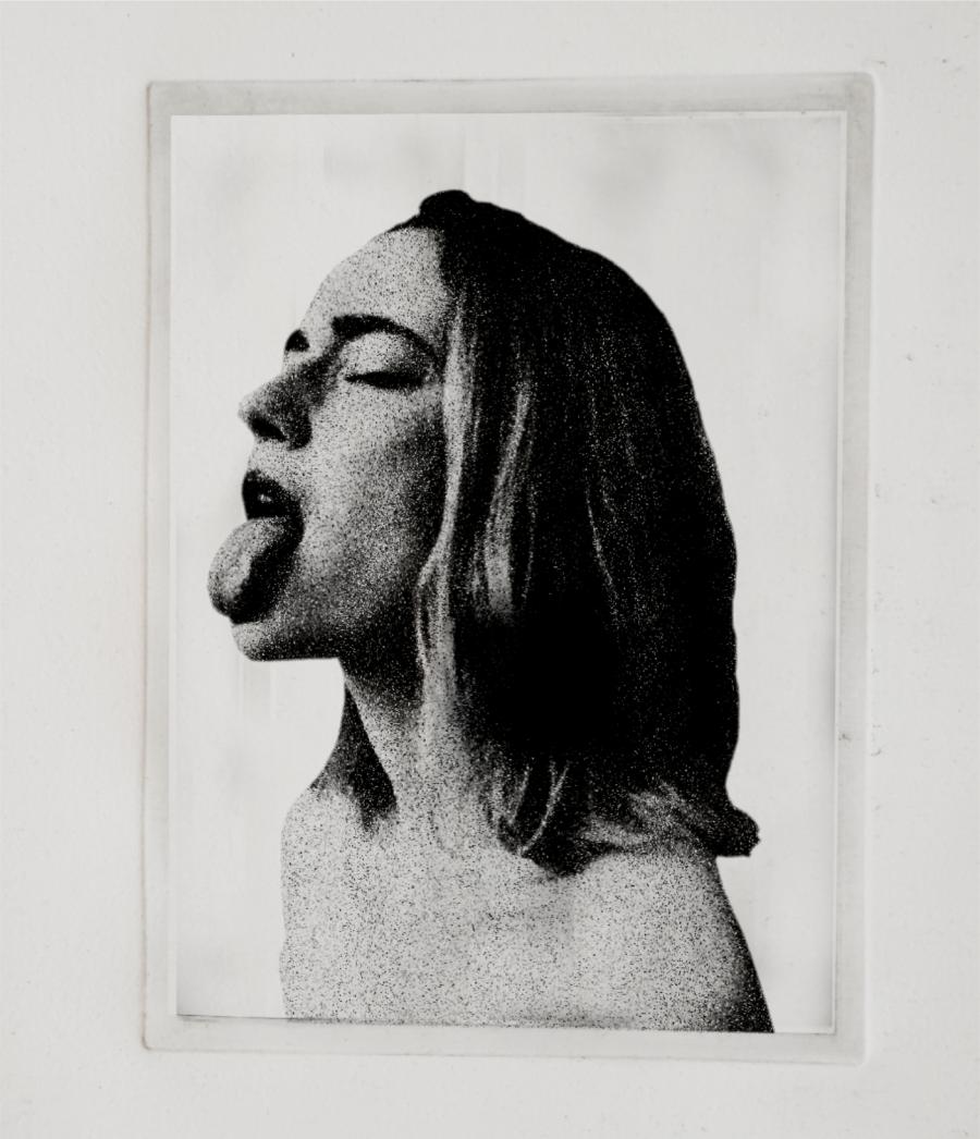 Olivier Diaz de Zarate, plottogravure, 2025.